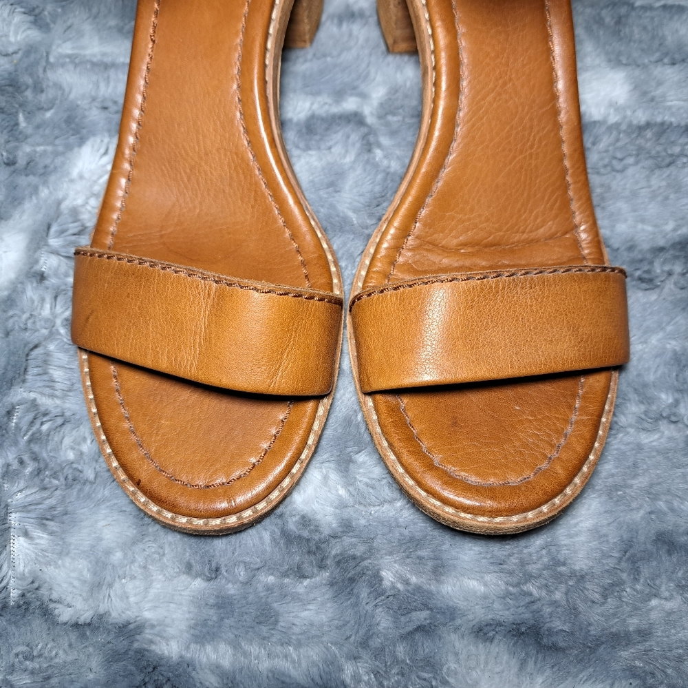 Frye Women's Ankle Strap Heeled Sandal - Picture 4 of 14